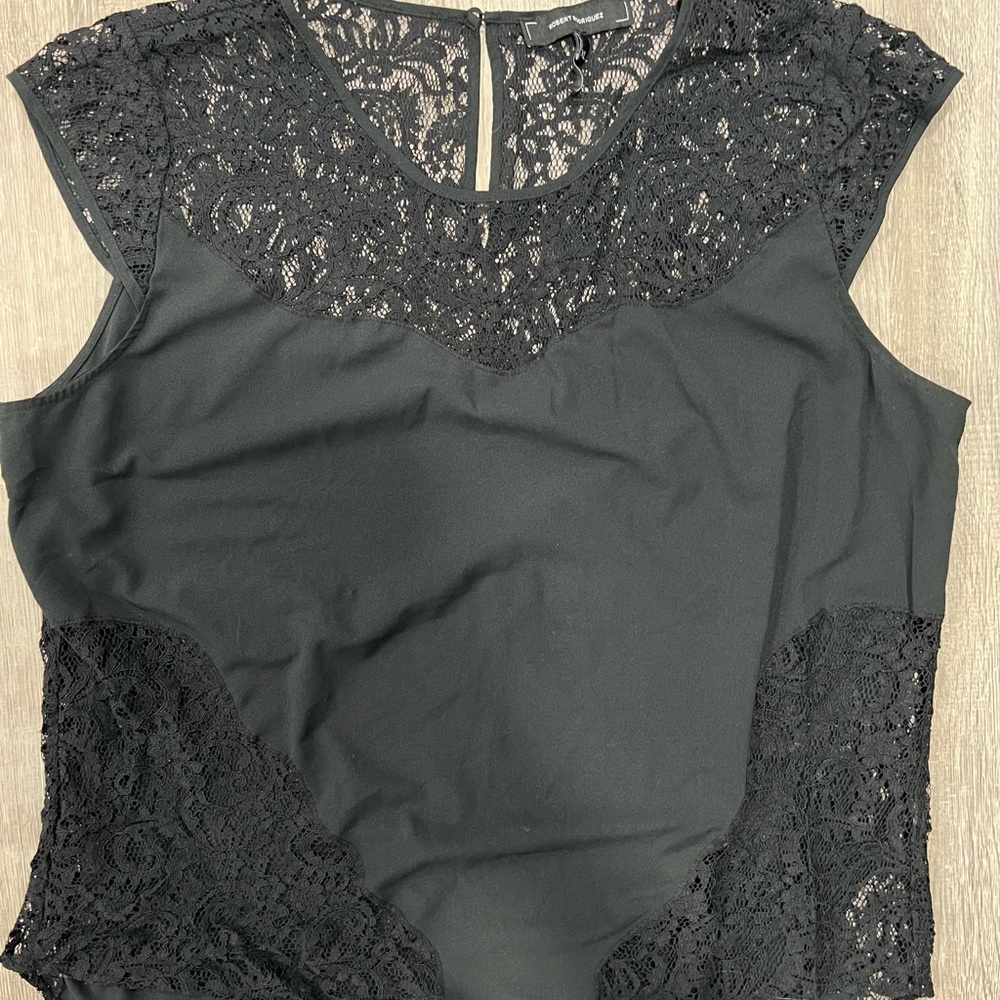 Black Lace Top